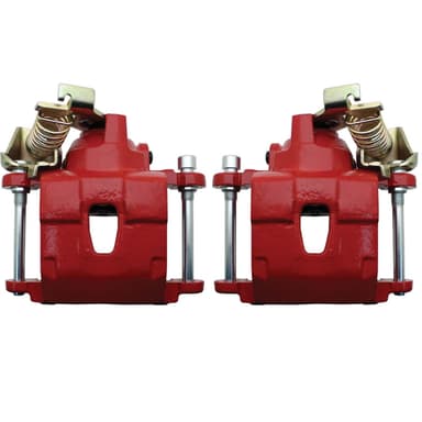 Universal Ford 9 Inch Rear-End Disc Brake Conversion Kit, Red
