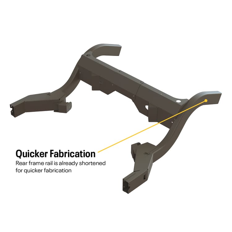 78-88 GM Metric Chassis Stock Car Frame, Front/Rear/Kit