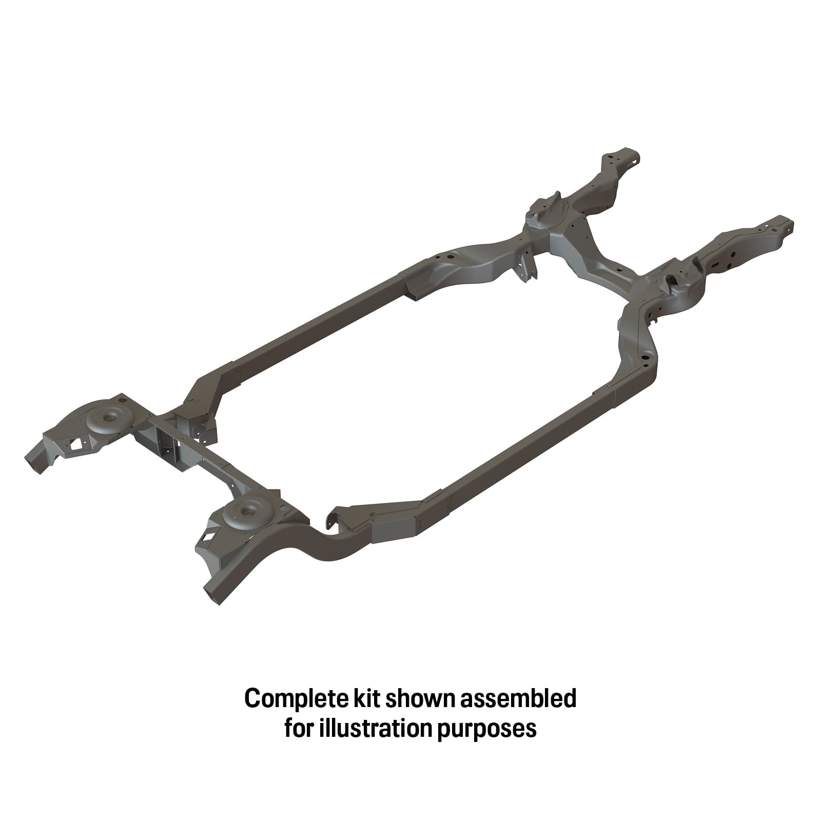 78-88 GM Metric Chassis Hobby Stock Car Frame, Front/Rear/Kit