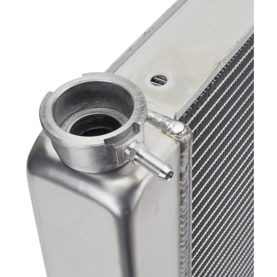 Dual/Double Pass All Aluminum Racing Radiator, SBC/BBC Chevy