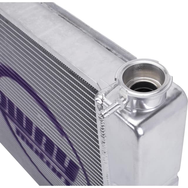 Dual/Double Pass All Aluminum Racing Radiator, Ford/Mopar