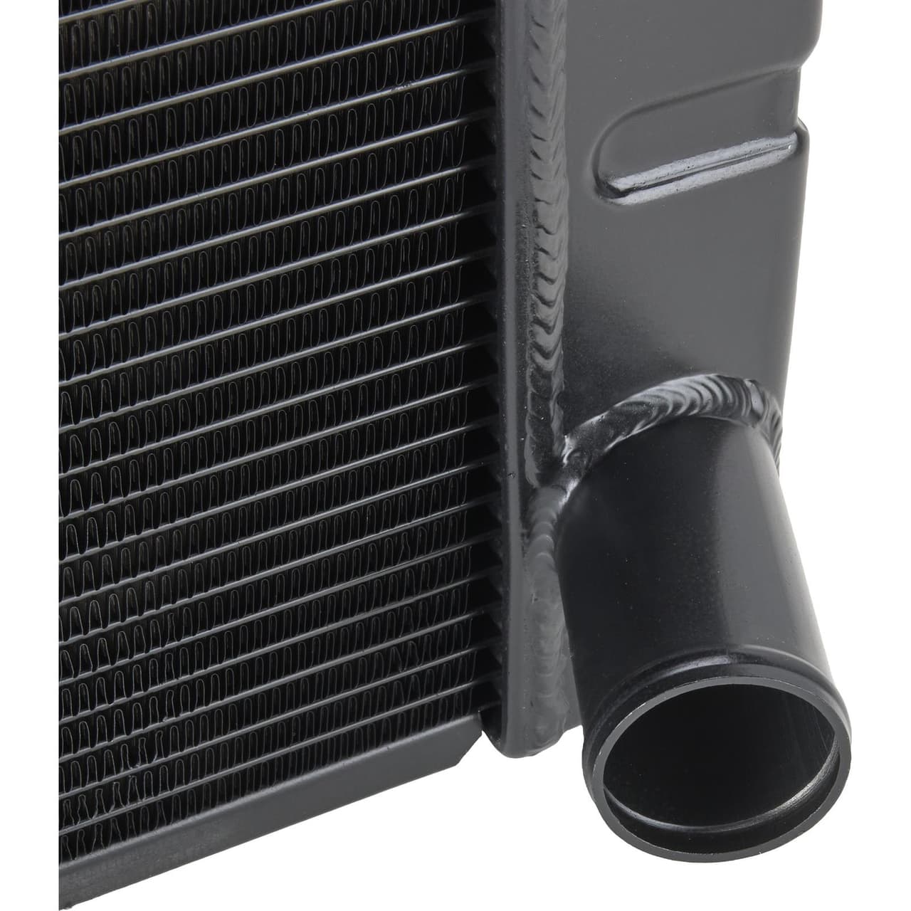 Speedway Chevy SBC/BBC Aluminum Radiators, Universal Fit, Black