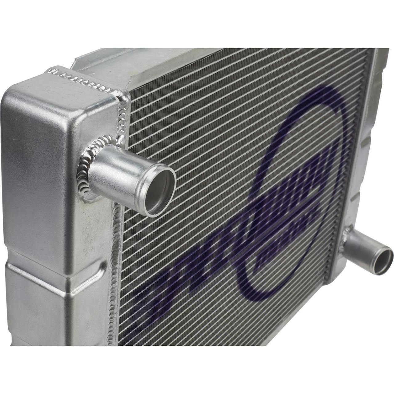 Universal LS Swap 28 Inch Radiator w/Steam Port Hose Adapter