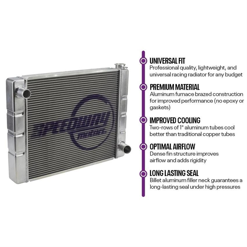 Speedway Chevy SBC/BBC Universal Aluminum Radiators