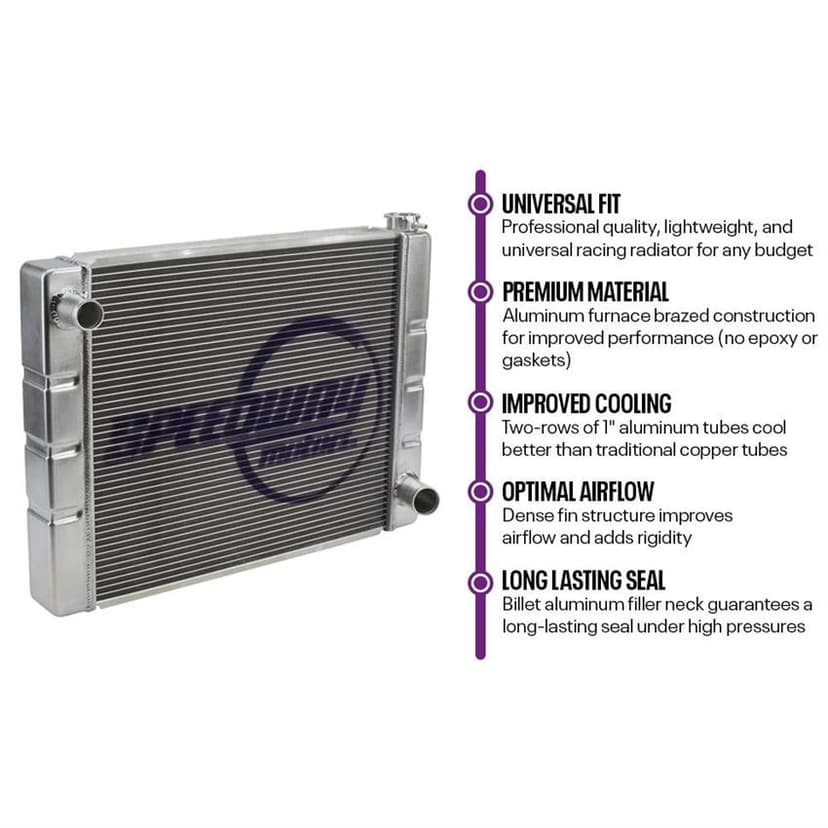 Speedway Chevy SBC/BBC Universal Aluminum Radiators