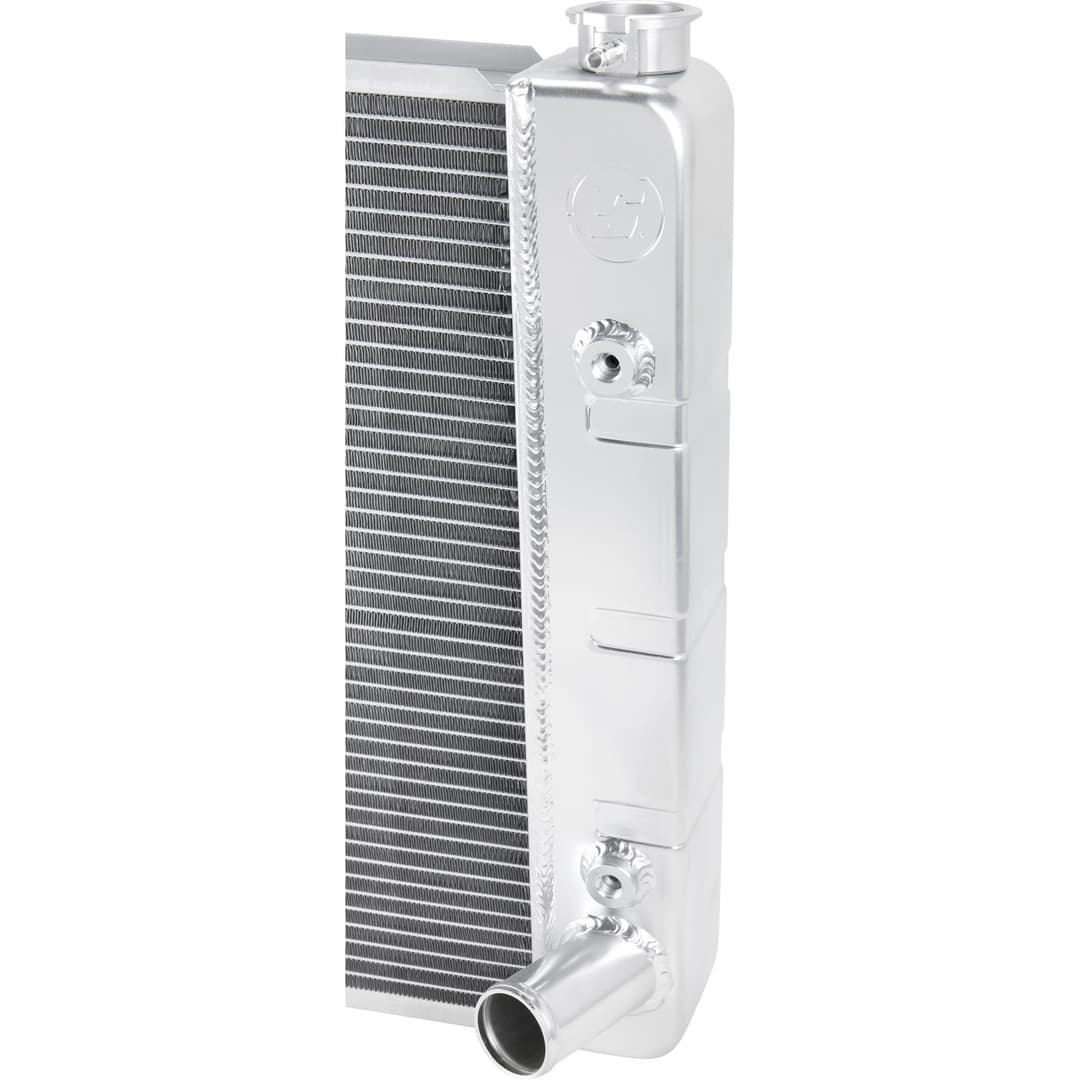 WindChill™ SBC/BBC Aluminum 3-Row Radiator w/ Cooler, Plain