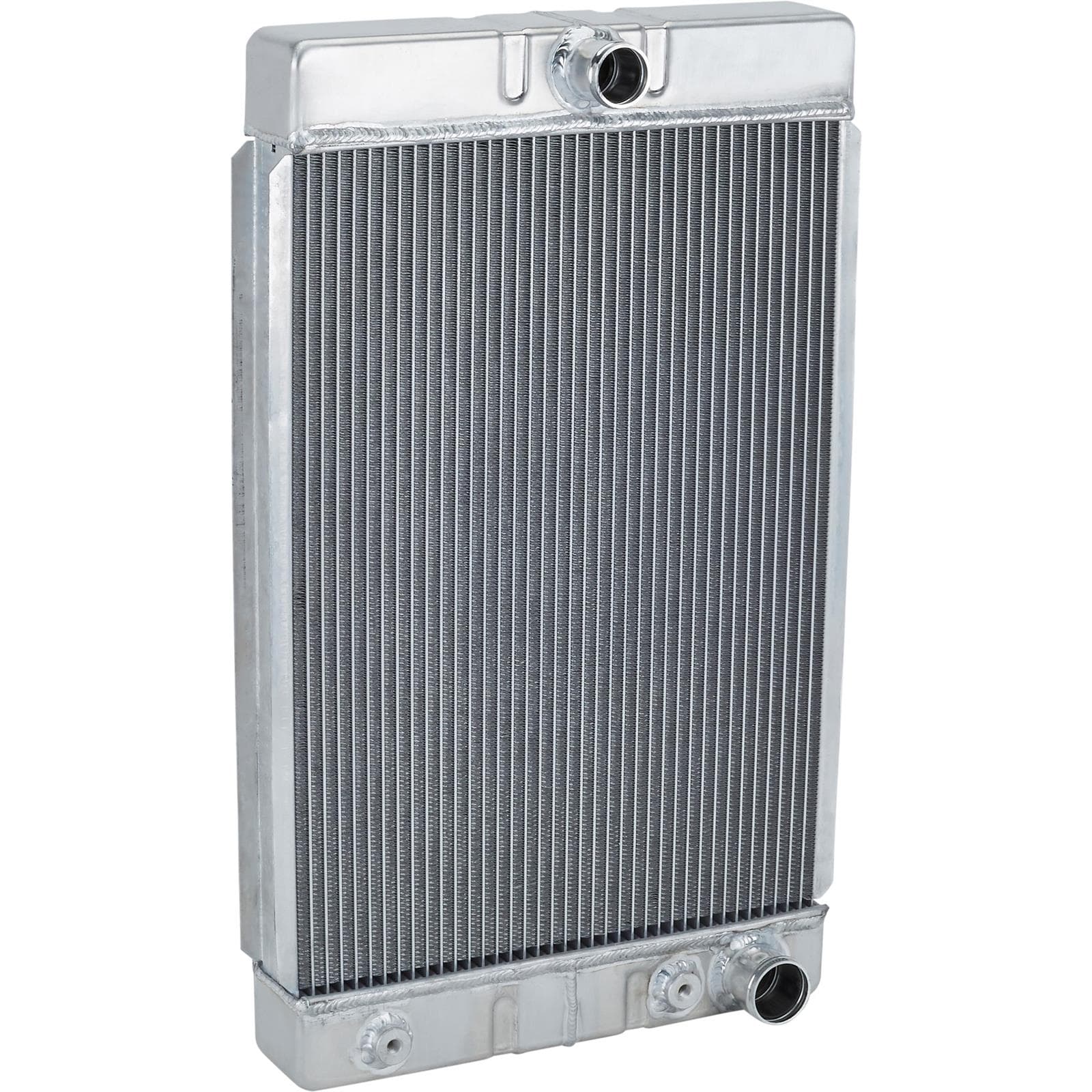 Universal Aluminum Radiator, 26 Inch Tall, Passenger Side Outlet