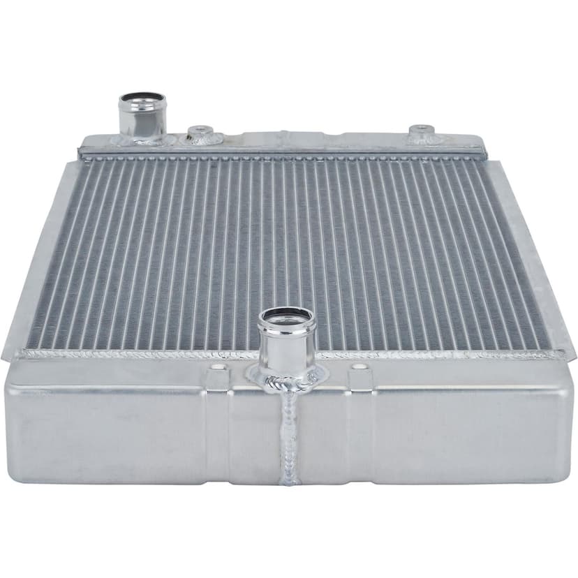 Universal Aluminum Radiator, 26 Inch Tall, Passenger Side Outlet