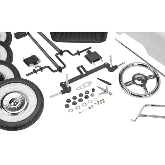 Retro TriFive 1955 Chevy Steel Metal Pedal Car, Customizable