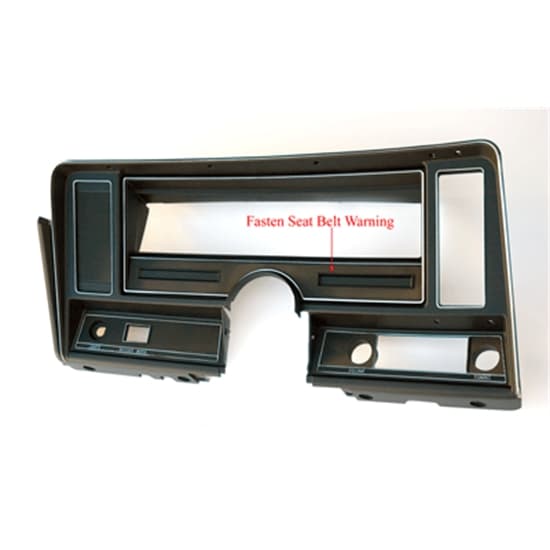 J & W Nova Parts Gauge/Instrument Cluster Dash Bezel,6974 Nova w/o AC