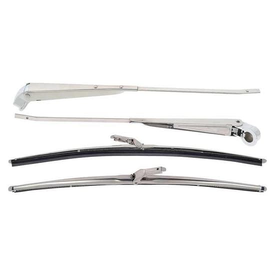 OER *R866 Stainless Windshield Wiper Arm Set Anco Style Blades