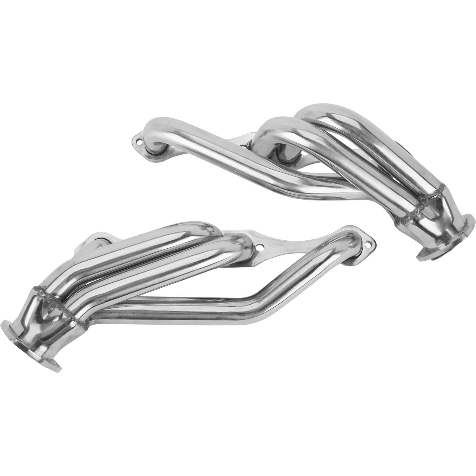1955-57 Chevy Chassis Headers for Rack and Pinion, Stainless Steel
