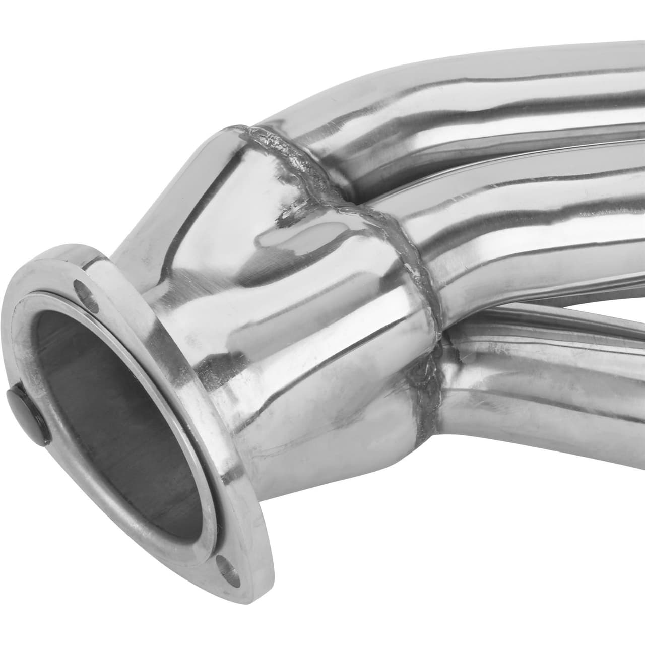 1955-57 Chevy Chassis Headers for Rack and Pinion, Stainless Steel