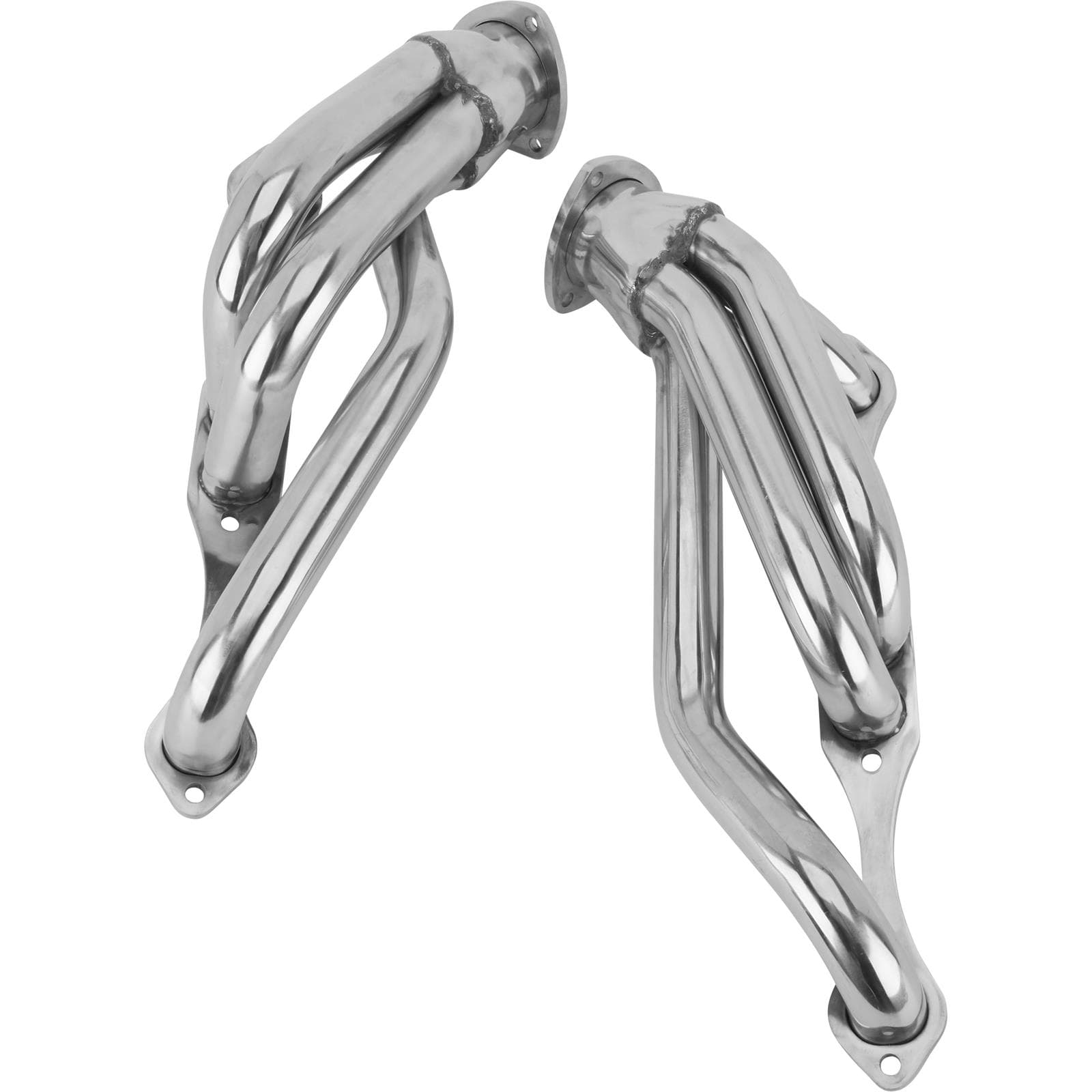 1955-57 Chevy Chassis Headers for Rack and Pinion, Stainless Steel