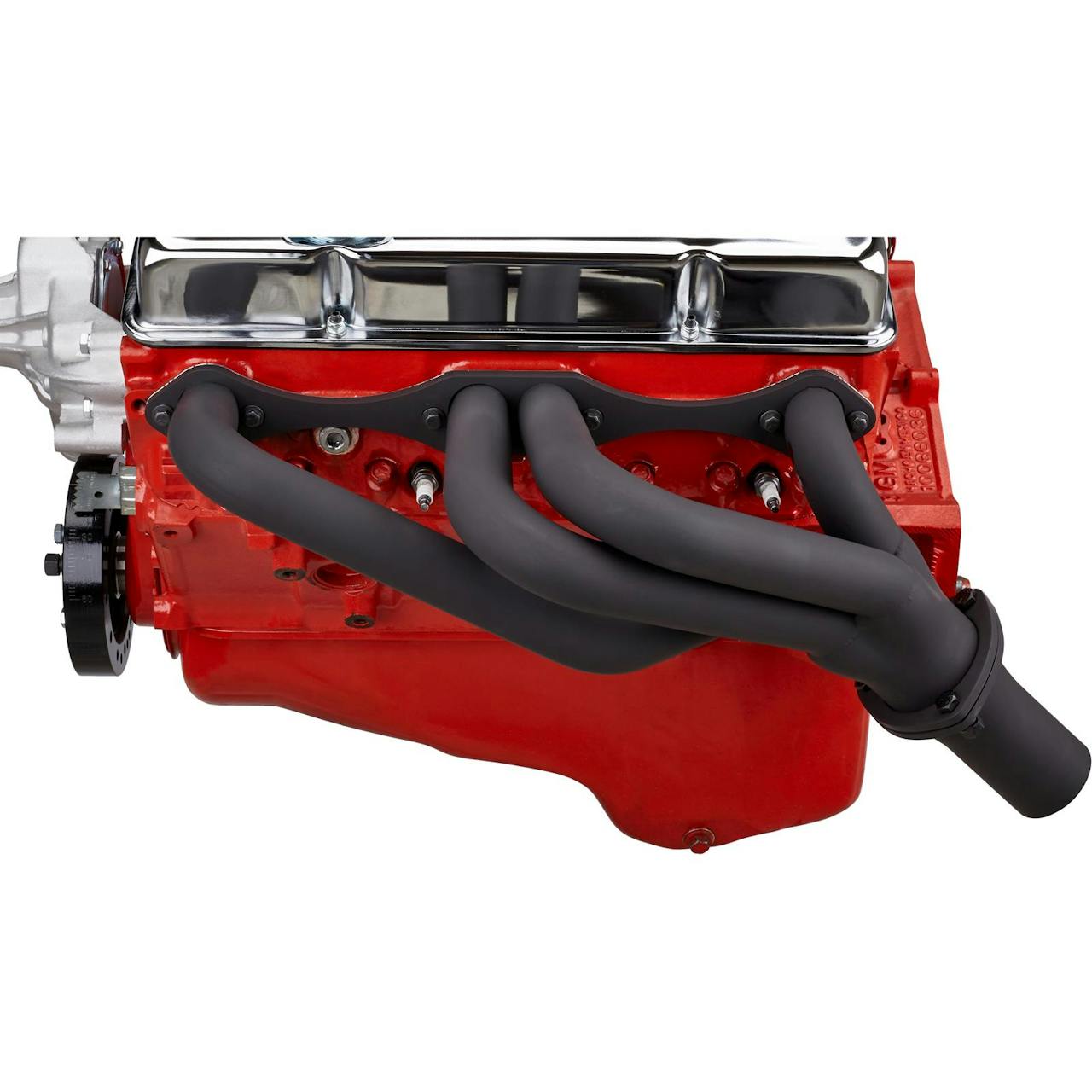 1955-57 Chevy Chassis Headers for Rack and Pinion, Raw Finish