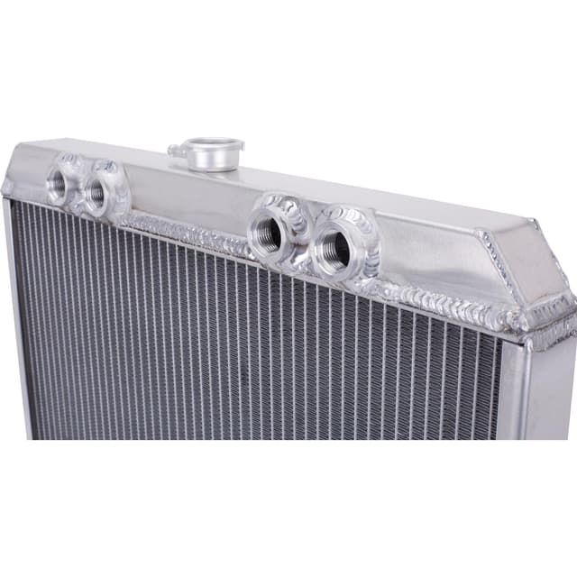 Aluminum Sprint Car Radiator, Single Pass, 19.75 x 21.25 Inch