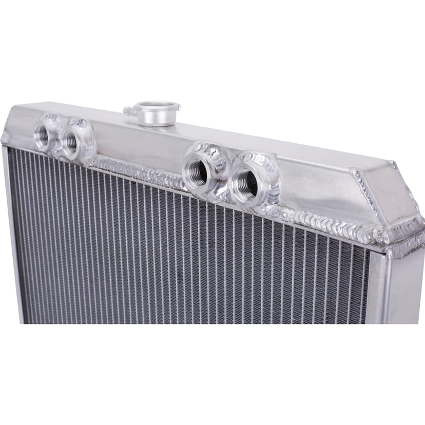 Aluminum Sprint Car Radiator, Single Pass, 19.75 x 21.25 Inch