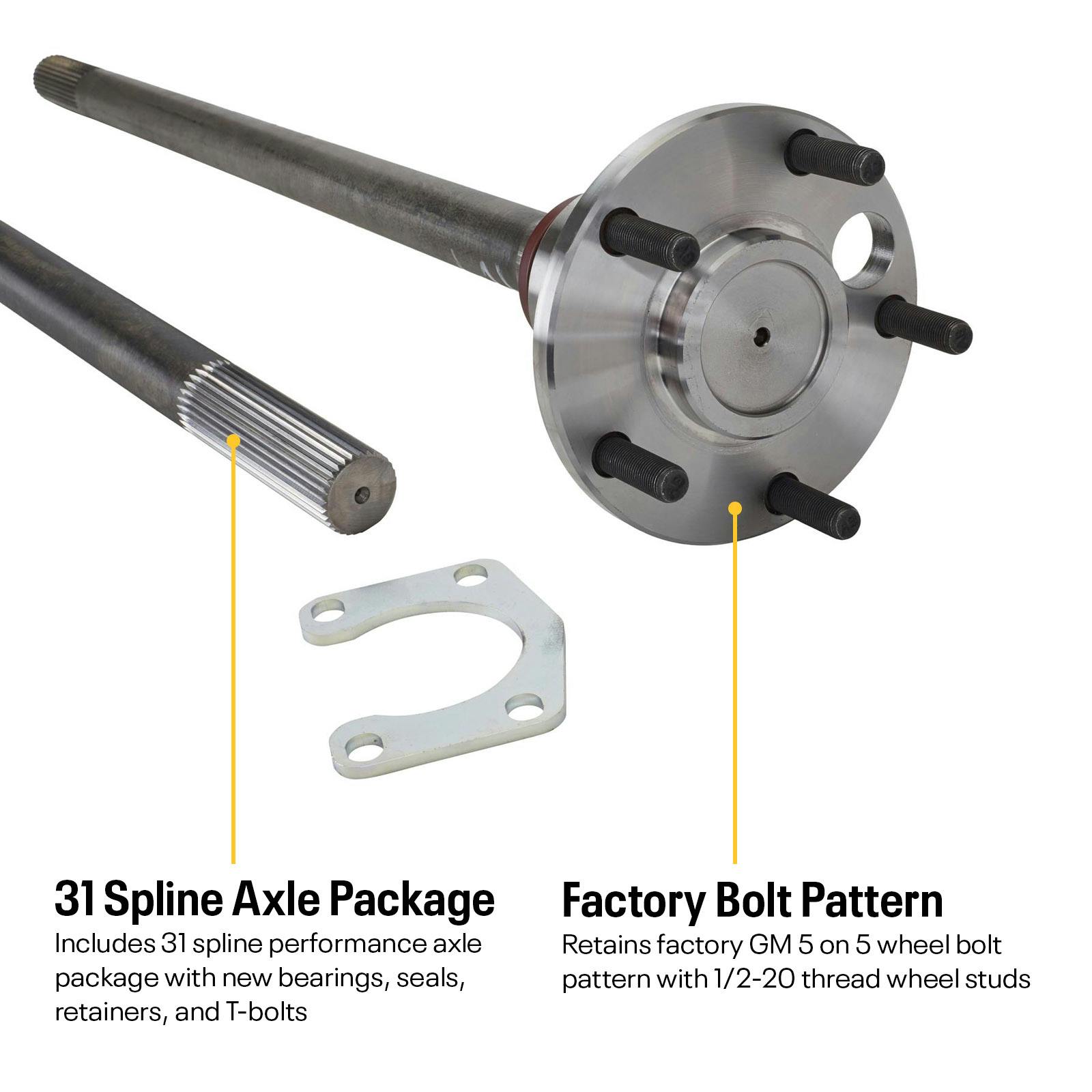 73-87 C10 Square Body Ford 9 Inch Rear End Swap Kit w/ Axle Flip