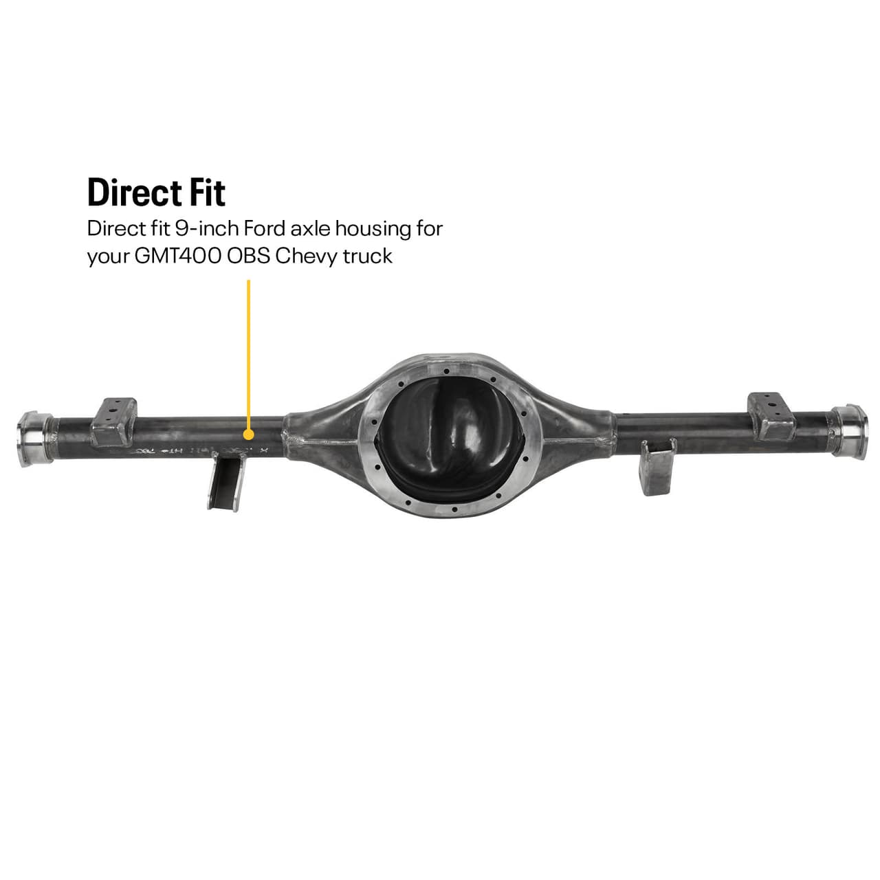 88-98 OBS Chevy C1500/K1500 9 Inch Rear End Swap Kit, Stock Perch