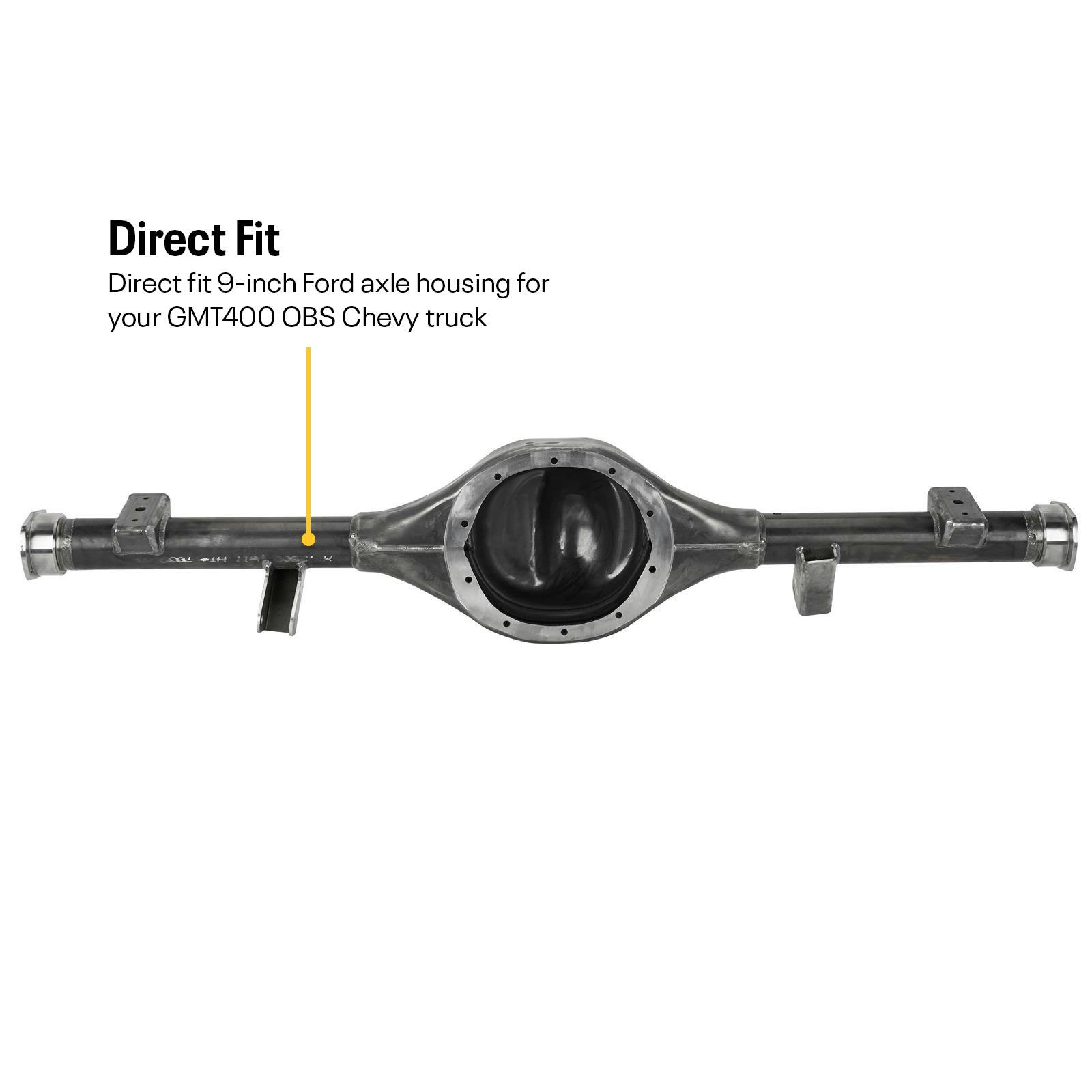 88-98 OBS Chevy C1500/K1500 9 Inch Rear End Swap Kit, Stock Perch