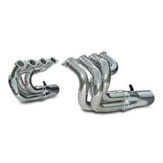 Garage Sale Dynatech Pro Stock BBC Header Set Chrome