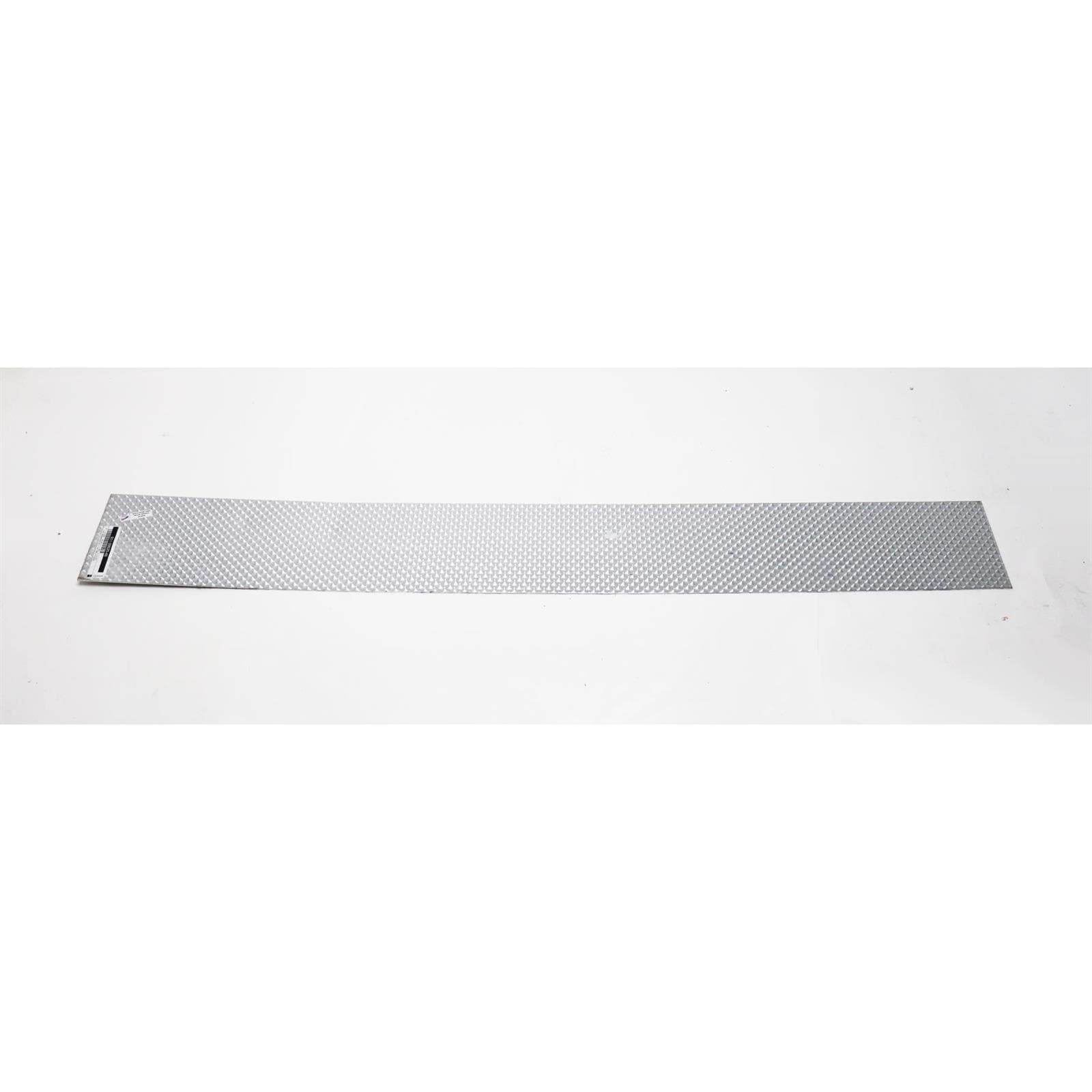 48 Inch Long Engine Turned Aluminum Panel-6 Wide-1/2 Swirls-Stree