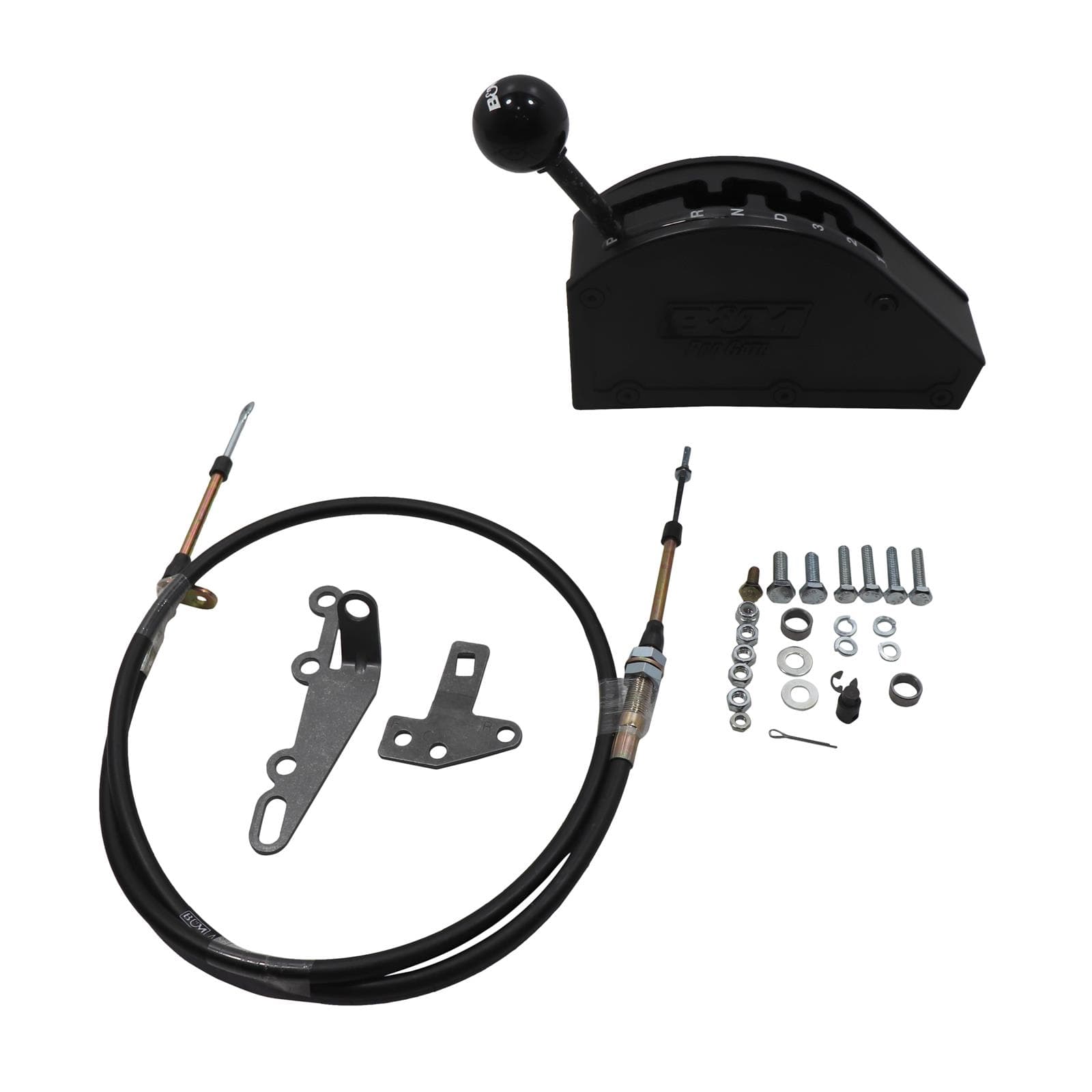 B&M 80902 Automatic Shifter - Pro Gate, GM 4-Speed, Rear Exit