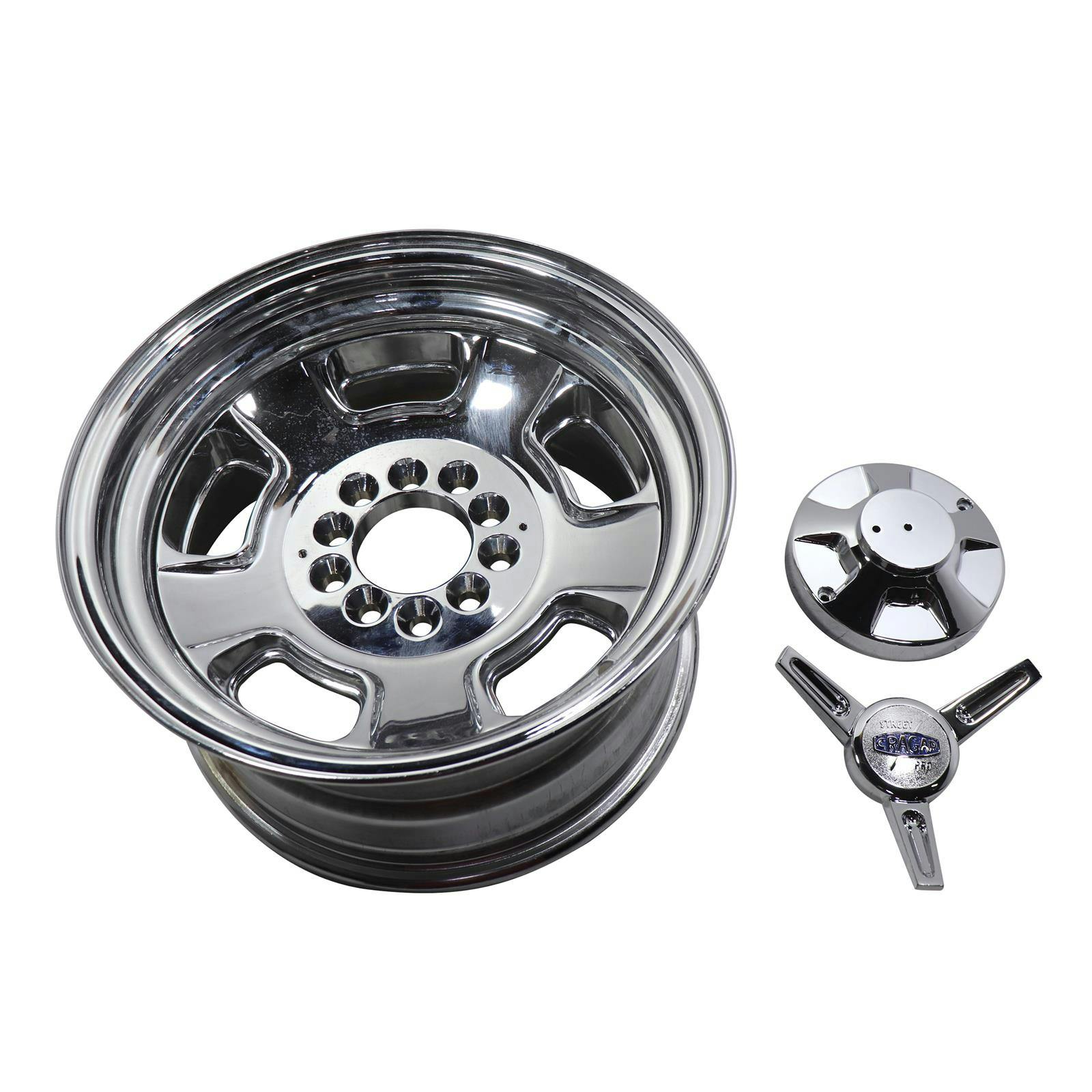 Cragar 1526553402B Series 390C Street Pro Wheel, 15x8 Inch