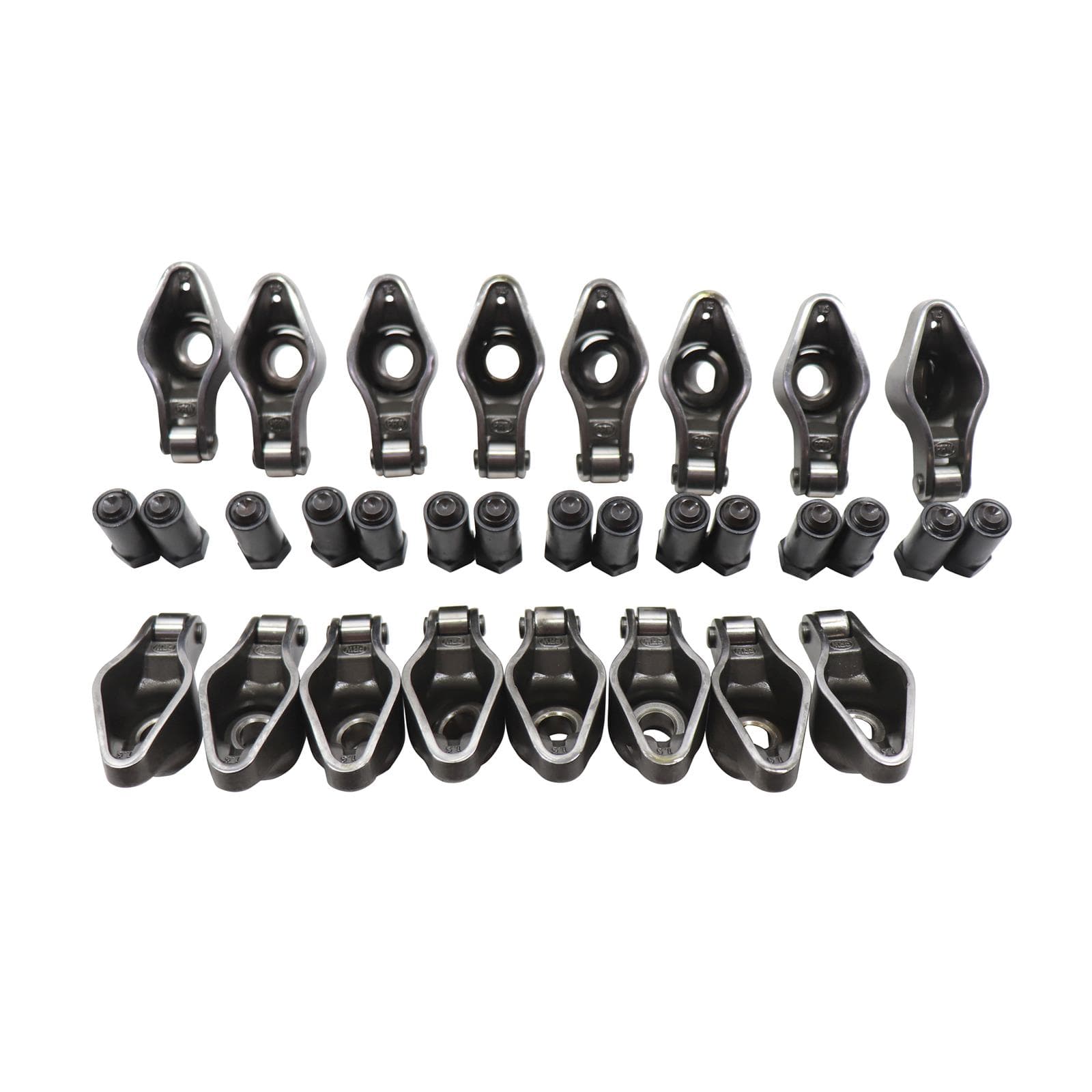Small Block Chevy Sportsman Roller Tip Rocker Arms, 1.5:1, 7/16 S