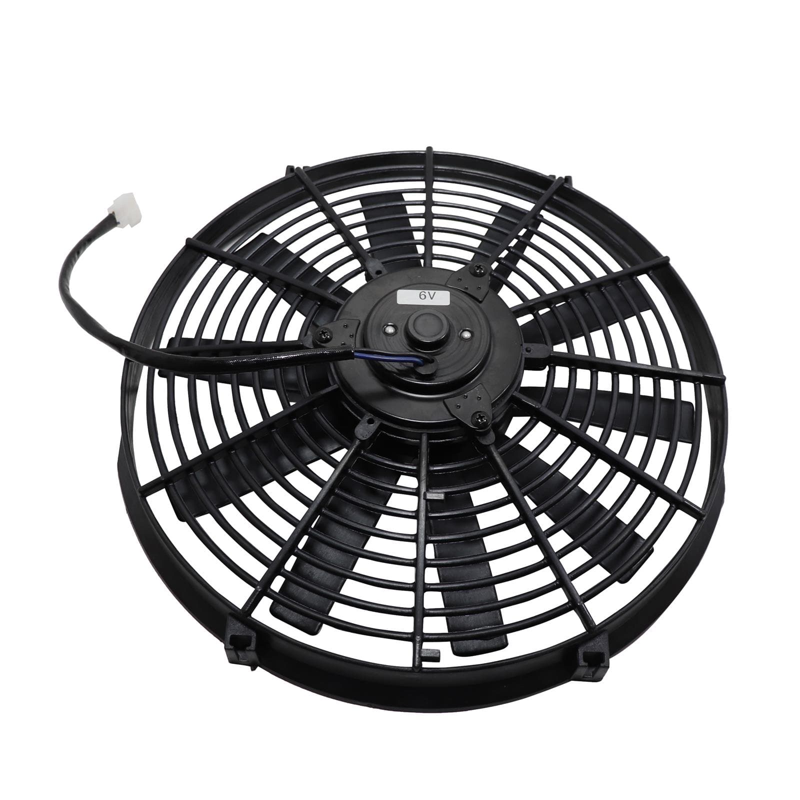 6 Volt Electric Radiator Cooling Fan-14 Inch Dia. Push/Pull-10 Bl