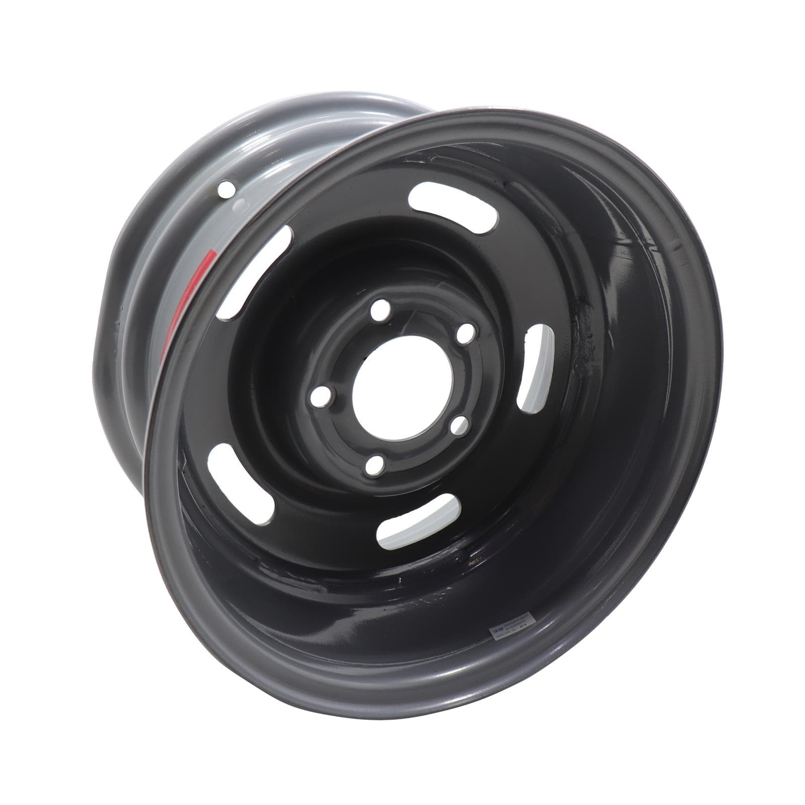 GM Rally Truck Wheel, 5 On 5 Inch Bolt Pattern, 15X8, Silver