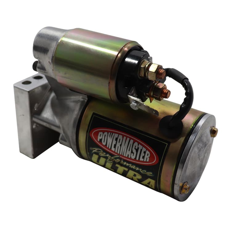 Powermaster 9426 Ultra Torque Starter, Mini, Gold Iridited, Chevy