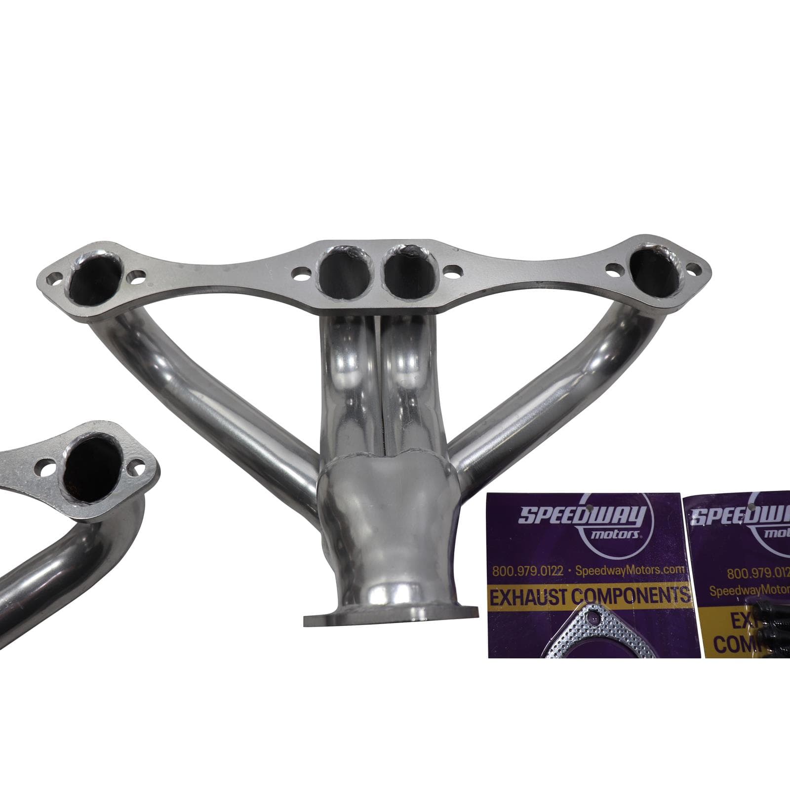 Small Block Chevy Hugger Headers for Angle Plug Heads, AHC Coated