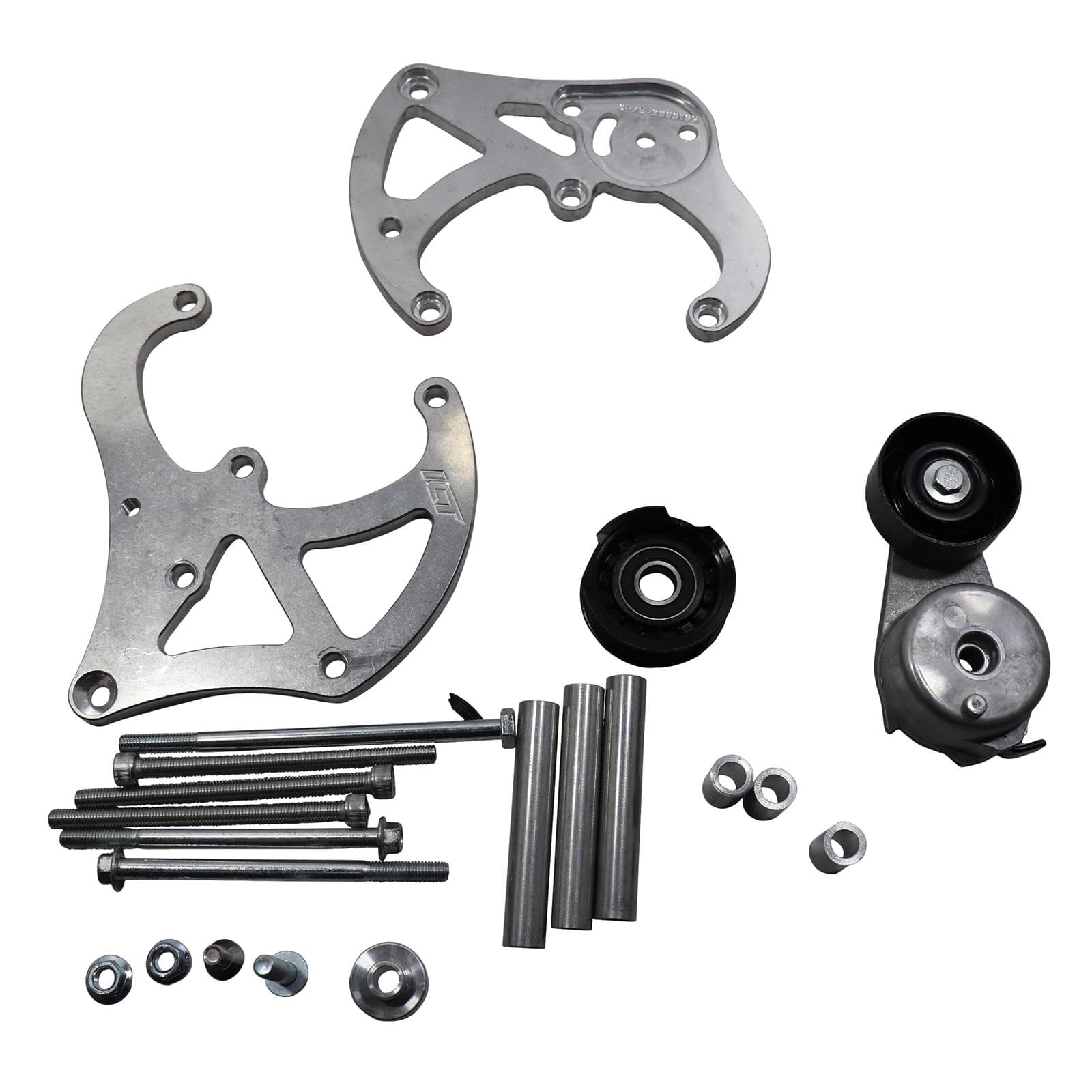 ICT Billet 551585X-3 A/C Compressor Bracket Kit, LS Truck R4