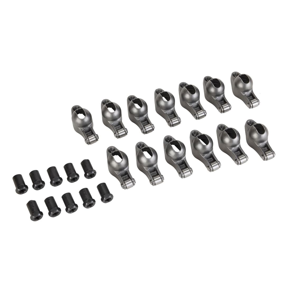 Small Block Chevy Sportsman Roller Tip Rocker Arms, 1.5:1, 3/8 St