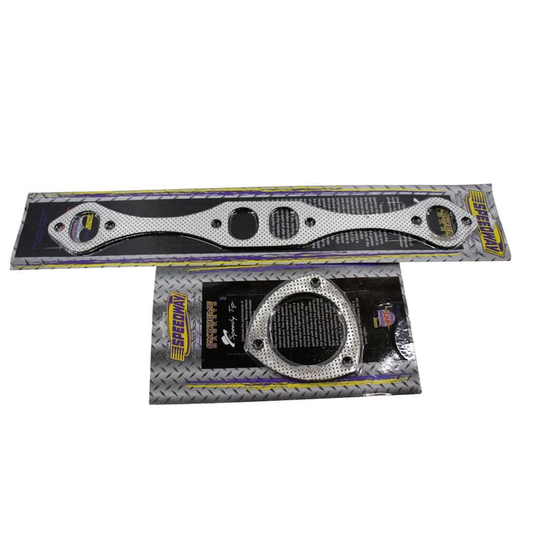 1955-57 Chevy Chassis Headers for Rack and Pinion, Chrome