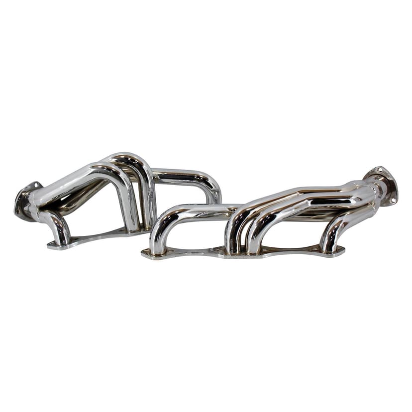 1955-57 Chevy Chassis Headers for Rack and Pinion, Chrome