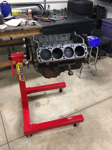 Portable 1500 lbs. Steel Portable Engine Stand