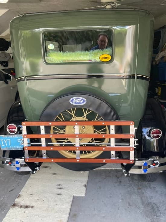 Speedway 1928-31 Ford Model A Trunk Luggage Rack