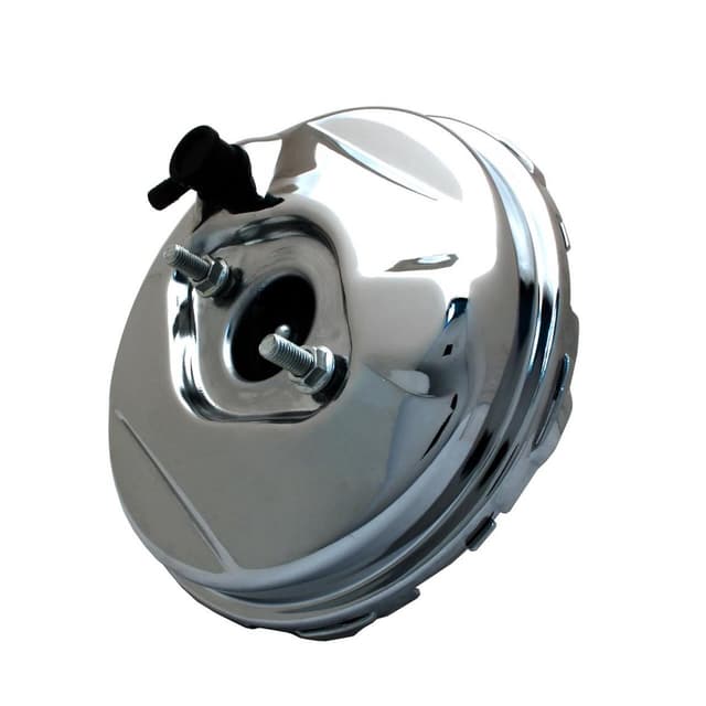 Chrome Power Brake Booster Kit For GM A-Body With Front Disc Brakes - MBM Proline