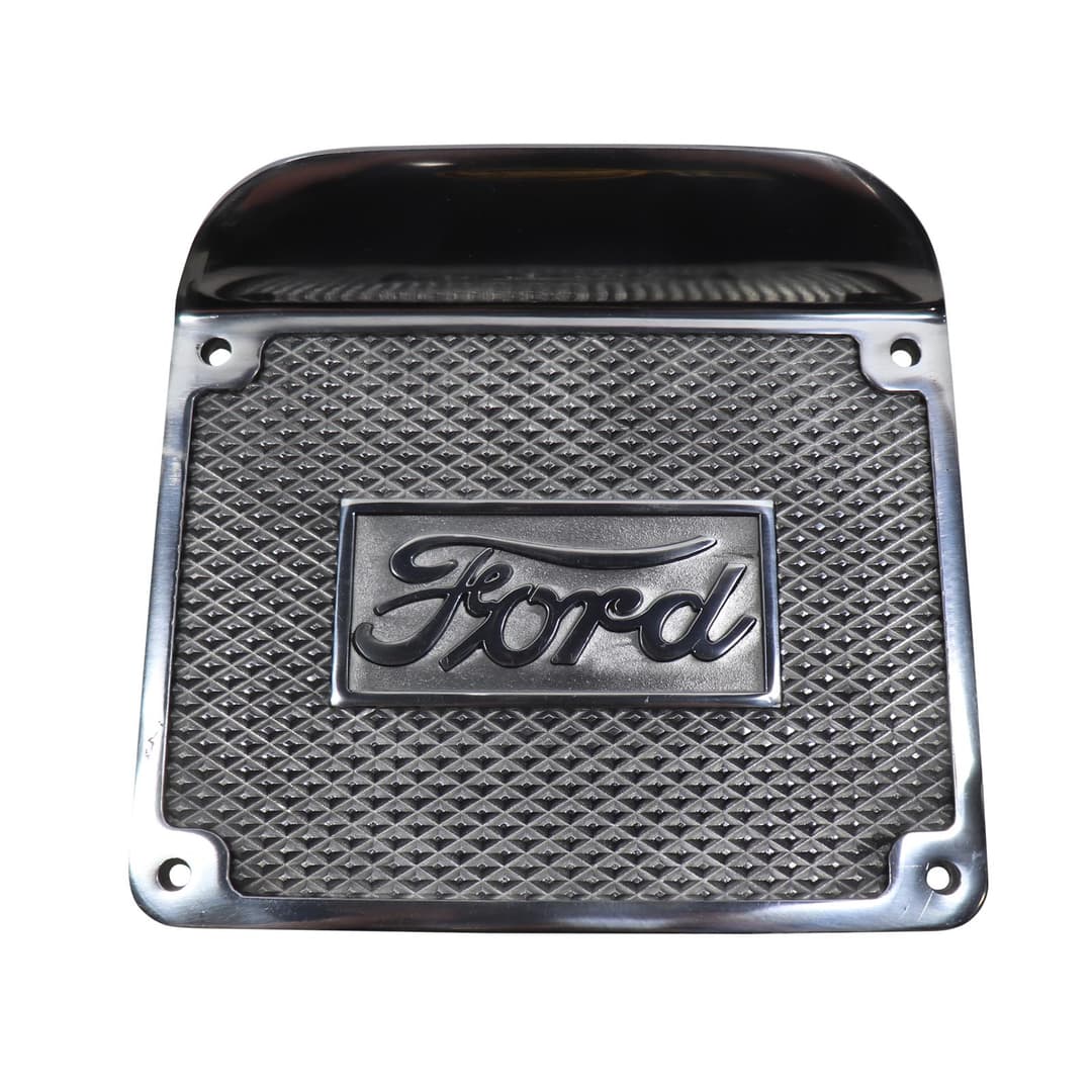 Speedway Motors Polished Aluminum Diamond Step Plates – Universal Fit For Trucks & Custom Rides