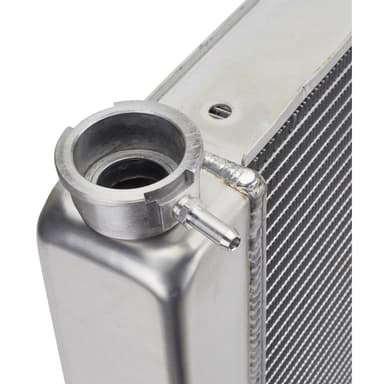 Dual/Double Pass All Aluminum Racing Radiator, SBC/BBC Chevy